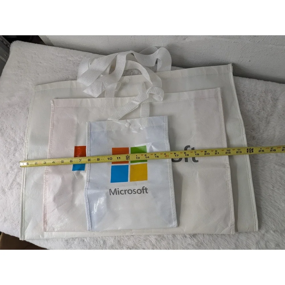 Microsoft Store Tote Bags Exclusive Set Of‎ 3